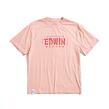 EDWIN｜男裝｜霓虹燈LOGO短袖T恤