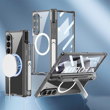 德係附一體熒幕保護膜 適用三星 Galaxy Z Fold8ultra手機殼Fold7/6/5轉軸支架筆無線充氣囊保護套