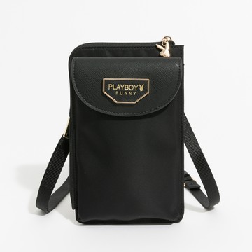 PLAYBOY-萬用包附長背帶 Stance系列 - 黑色(551-0715-09-4)