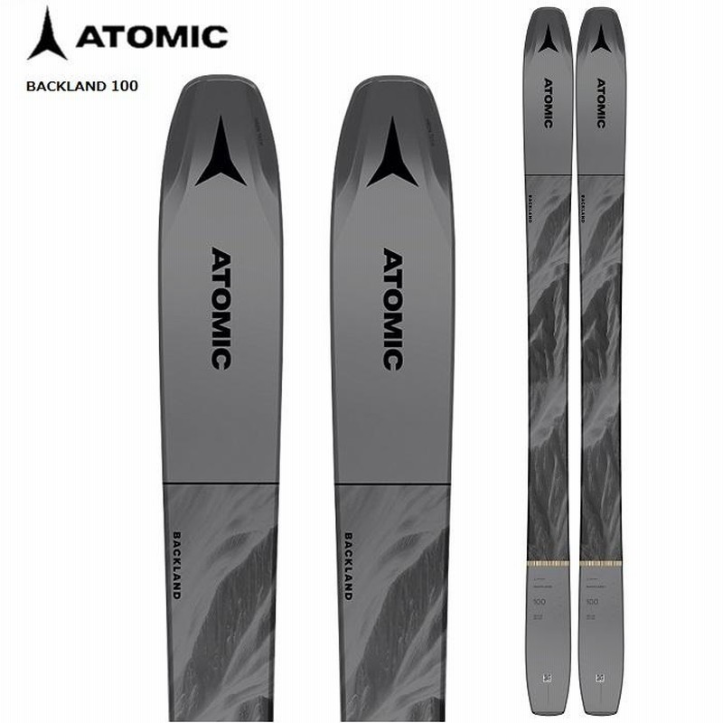 ATOMIC アトミック スキー板 BACKLAND 100 板単品 〈21/22モデル