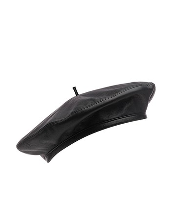 Carter Leather Beret