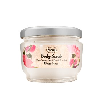 【SABON】白玫瑰身體磨砂膏 320g