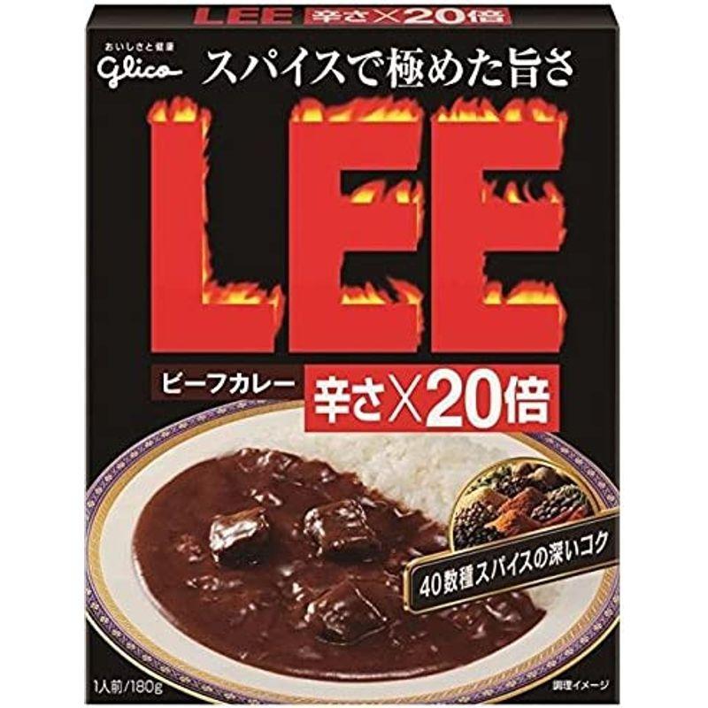 江崎グリコ 激辛ビーフカレー『 LEE（リー）辛さ×10倍 20倍 30倍 』食べ比べセット