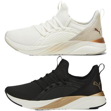 Puma 慢跑鞋 女鞋 輕量 Softride Sophia 2 米白/黑【運動世界】37790318/37790301
