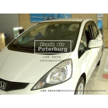 比德堡內崁式晴雨窗 【內崁式-短截款】HONDA本田 FIT 2nd Gen. 2008-2014年專用*賣場有許多車款