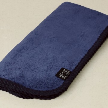 MOODO 沐兜｜舒芙蕾銀離子抗菌毛巾 - 青黛藍