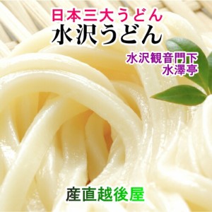  上州水澤観世音門前 水澤亭 水沢うどん 半生うどん260g3束 つゆ付 送料無料