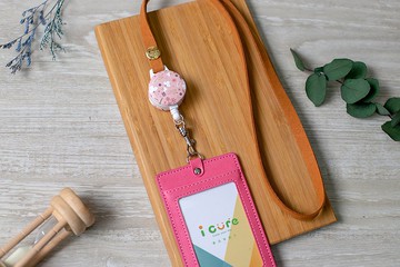 i 好戴 伸縮證件套組-綠野仙蹤系列 / 栀子花_ADN22