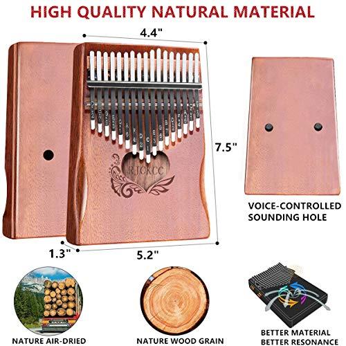 Kalimba Thumb Piano 17 Key Kalimba Thumb Piano Mbira Instrument Kalimba Mbira Instrument Thumb Piano Kalimba Mbira Kit Finger Piano Kalimba Thumb