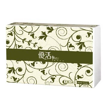優活livit913l-a1 擦手紙巾 (200抽/20包/箱)