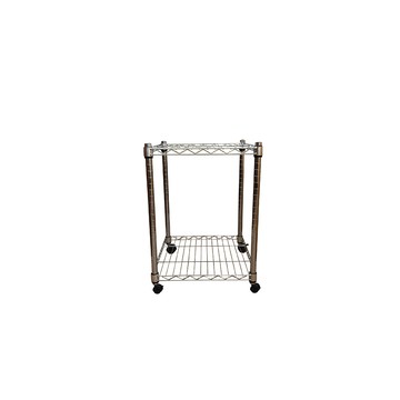 我塑我形 45 X 45 X 60 cm MIT二層收納式鐵力士架 波浪架 鐵架 置物架 展示架