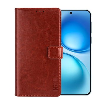 IN7 瘋馬紋 vivo X200 FE (6.31吋) 錢包式 磁扣側掀PU皮套 吊飾孔 手機皮套保護殼