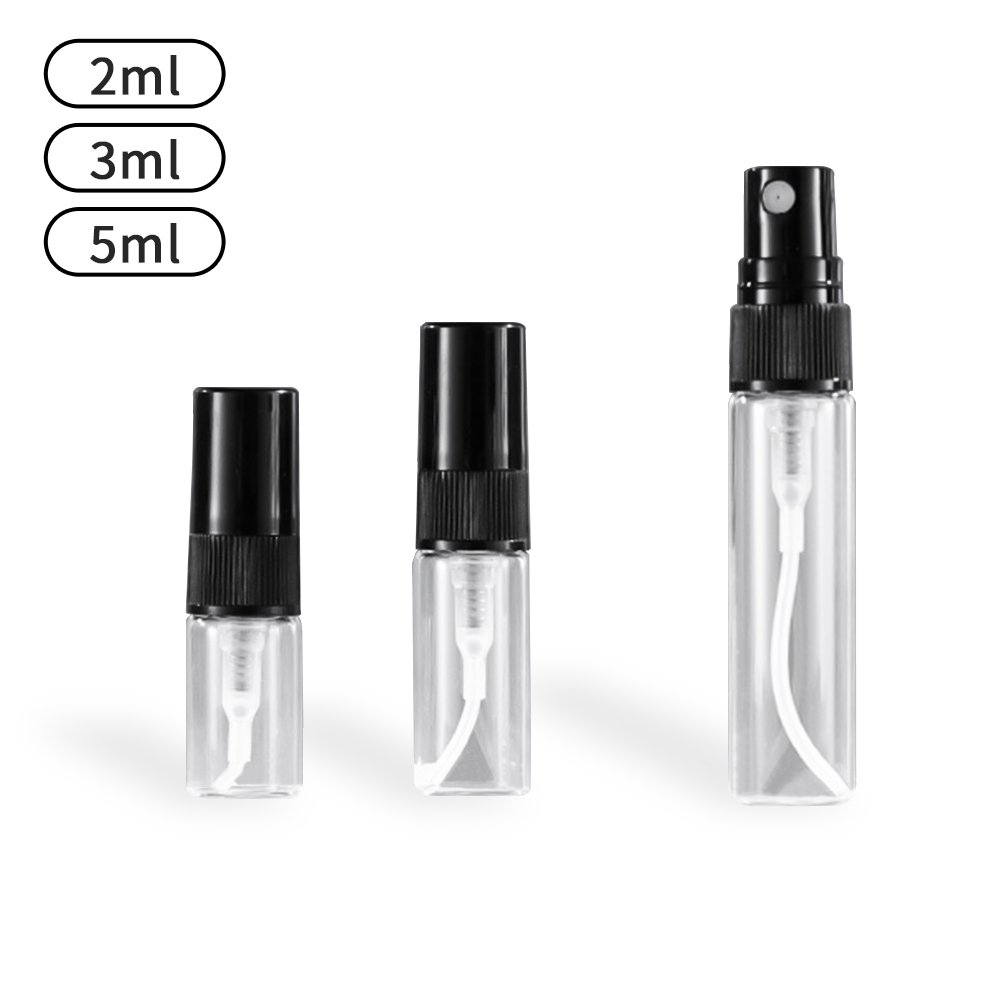香水分裝瓶【E089】 玻璃噴瓶2ml/3ml/5ml 香水筆隨身瓶玻璃分裝瓶試管