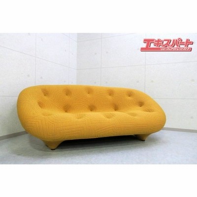 【展示極美品】ligne roset リーンロゼ ロゼプルム 2人掛け ソファ ligne roset（リーン・ロゼ）ラブソファ「ロゼプルム」2人掛け