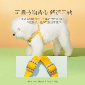 【台灣現貨】寵物卡通牽引胸背 中小型防暴衝胸背帶 猫咪外出防掙脫胸背 狗牽繩 寵物胸背帶 貓狗專用牽引繩
