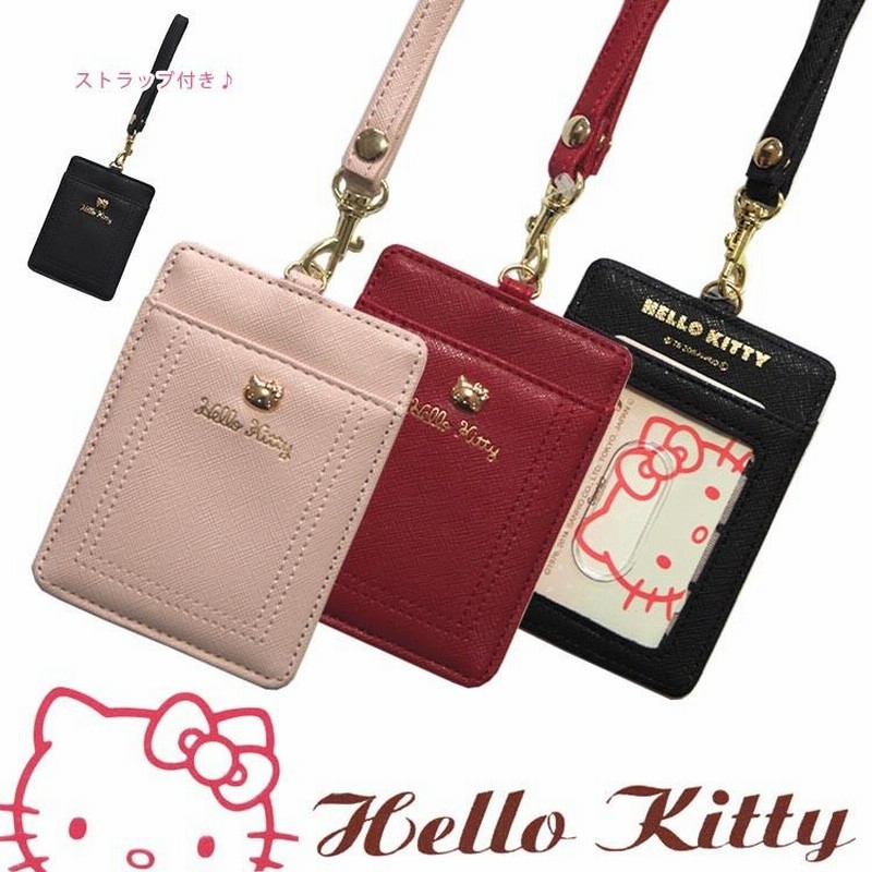 新作HELLO KITTY パスケース 新作HELLO KITTY定期入れ／キュートな