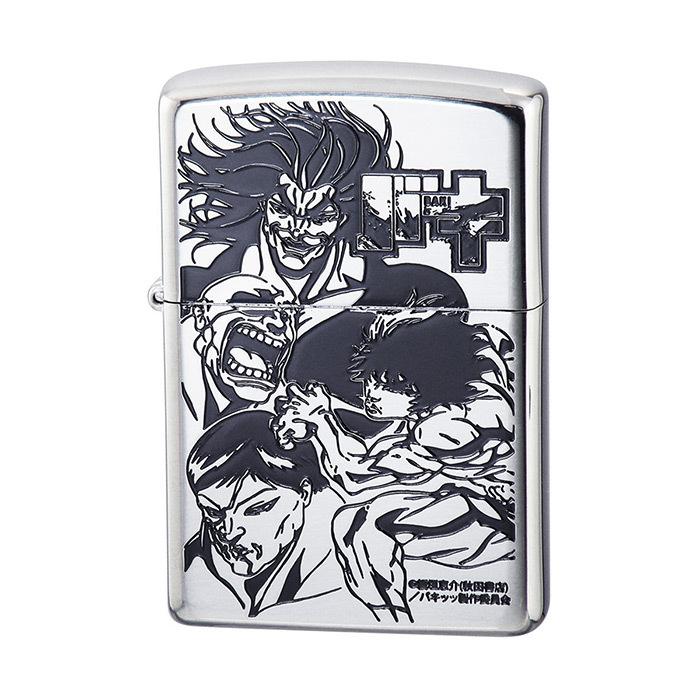 ZIPPO オイルライター ジッポー アニメ キャラクター 漫画 刃牙 バキ オールキャスト