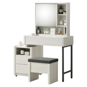 本木-樂芙 多功能伸縮鏡台(含椅)