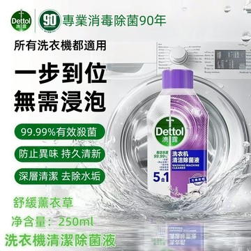 台灣有貨🎇免運💕滴露洗衣機清洗劑 洗衣槽清潔劑250mL 薰衣草清香 免浸泡洗衣機清潔劑 洗衣機清潔劑 洗衣槽清潔