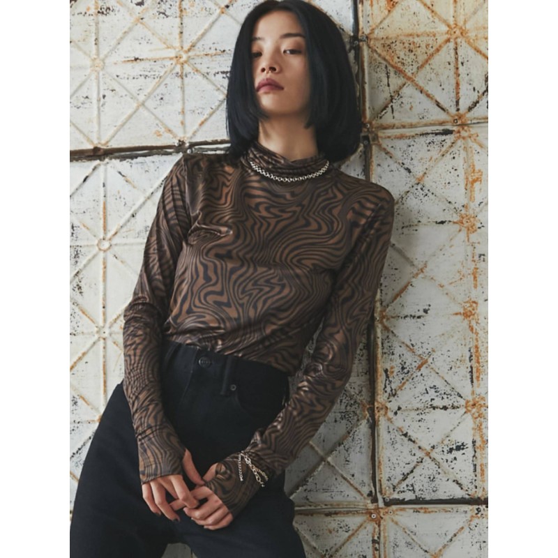 公式】EMODA(エモダ)【VEQUM】TURTLE NECK FIT TOPS | LINEショッピング