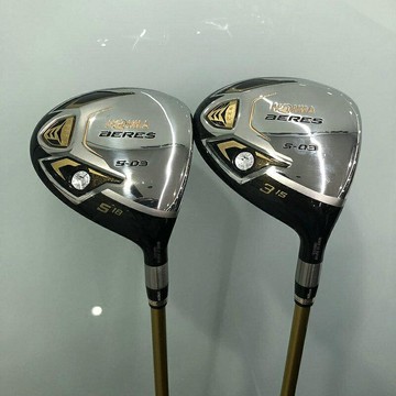 二手高爾夫球桿S-03三星球道木3號5號木桿碳素單支男士