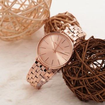 Michael Kors Pyper 紐約時尚女錶-玫瑰金/38mm MK3897