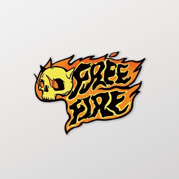FREE FIRE/惡鬼不餓/車貼、貼紙、軟磁 SunBrother孫氏兄弟
