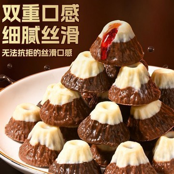 在台有貨🚀夾心巧克力 法思覓語開心果醬流心黑巧克力夾心巧克力聖誕節送禮婚慶糖果零食