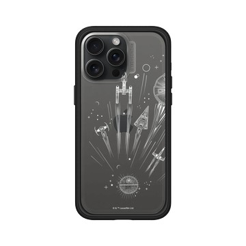 iPhone 15 Pro Max Mod NX 黑 - 迪士尼-星際大戰 Star Wars - POP全載具1-白