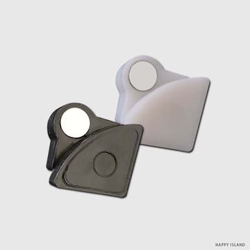 -磁吸門扣1入隔板鐵網專用寵物圍欄 狗籠 貓籠 組合鐵網 鐵柵欄 櫃子 鐵架