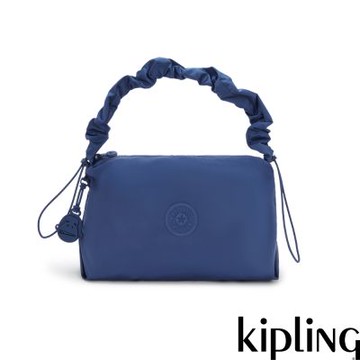 『拉拉包』Kipling 休閒藍輕盈手提肩背包-ELENI M