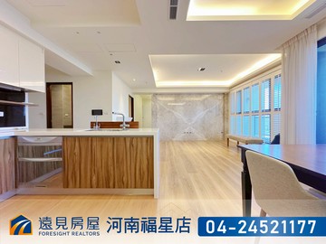 宏台上誠高樓層邊間四改三雙平車|遠見房屋｜台中市西屯區環中路二段