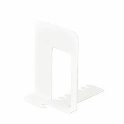 カール事務器 ブックエンド 本立て 小 ホワイト SKB-140-W