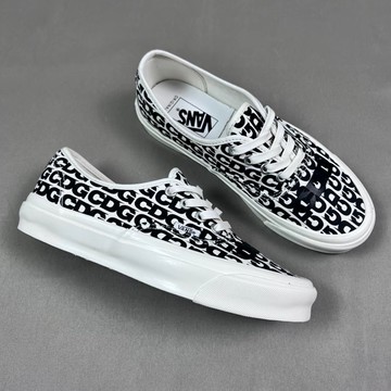 VANS OG AUTHENTIC LX X CDG 川久保玲 塗鴉板 休閒 帆布鞋 VN000EEUUY6