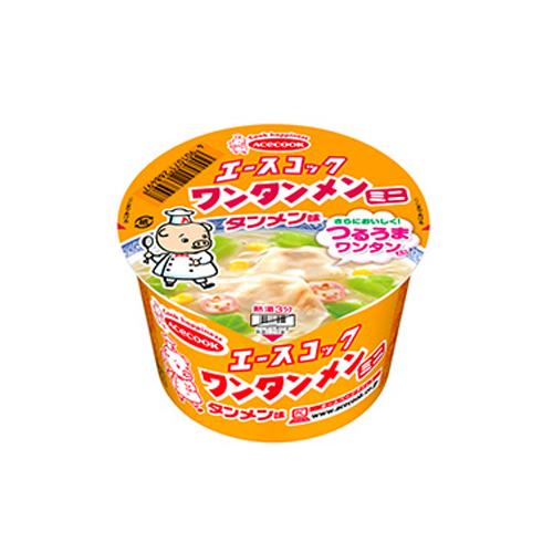 エースコック　ミニワンタンメン　タンメン味（39g）×12個