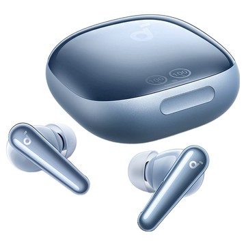 Soundcore Liberty 4 Pro 降噪真無線藍牙耳機 亮面藍  時尚外觀設計，享受自由自在的音樂體驗  A3954