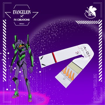 【EVA新世紀福音戰士】初號機 圍巾 FXG265-13
