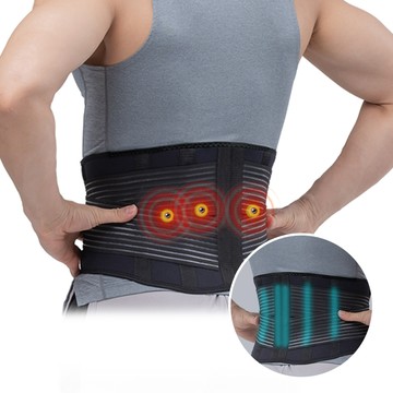 【生命磁】石墨烯 磁石 支撐 雙重加壓 護腰 護具