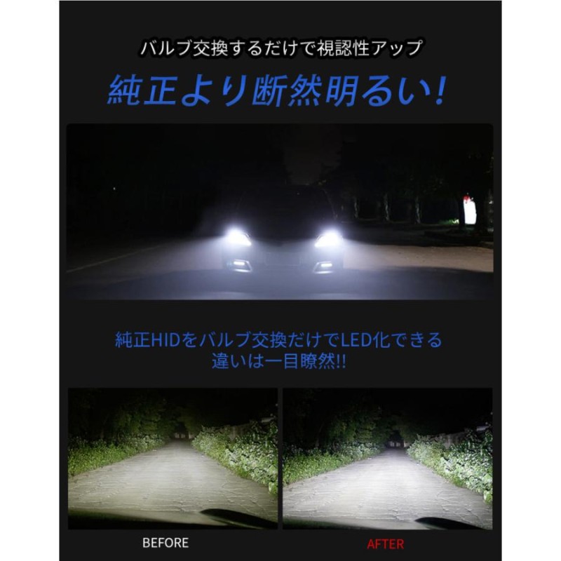 LED ヘッドライト スズキ アルト ラパン HE33S D4C/D4R/D4S 兼用 前照灯 ホワイト 車検対応 HID純正交換 最新型 |  LINEブランドカタログ