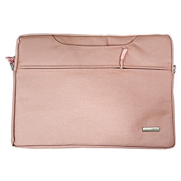 電腦包 15.6-16.1吋 淑女粉 肩背手提兩用 防潑水 耐用材質 多功能收納  1吋(41 x 30cm)  1個