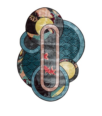 Roche Bobois Artisanal Yumi Rug