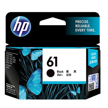 HP 惠普 61黑色墨水 CH561WA 原廠墨水匣  黑色  1入