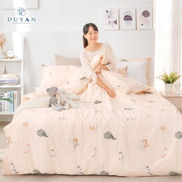 【DUYAN 竹漾】奧地利天絲四件式涼被床包組 多款任選 台灣製(雙人)