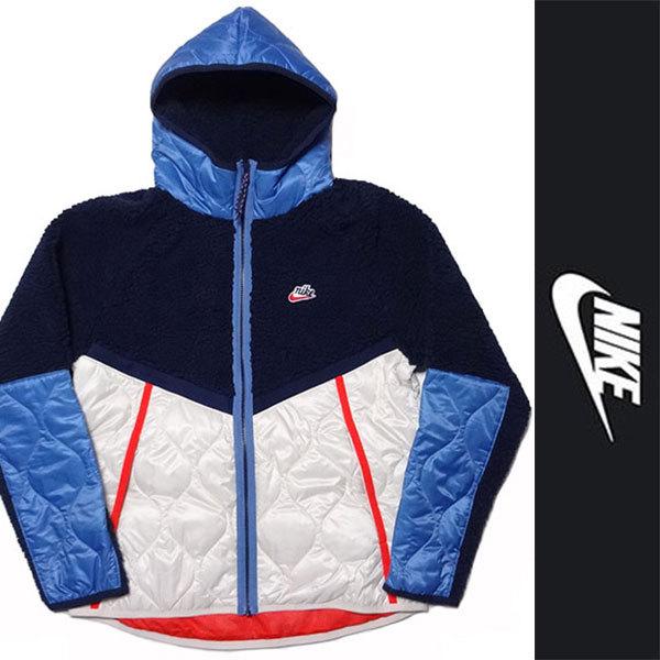 新品 NIKE FULL ZIP JACKET ナイキ フルジップ ジャケット パーカー ネイビー オフホワイト レッド ブルー フリース ナイロン フード スウッシュ NSW 正規品 通販 LINEポイント最大0.5%GET LINEショッピング ナイキ ブルゾン M ネイビー レッド フルジップ ウィンドブレーカ スウッシュ