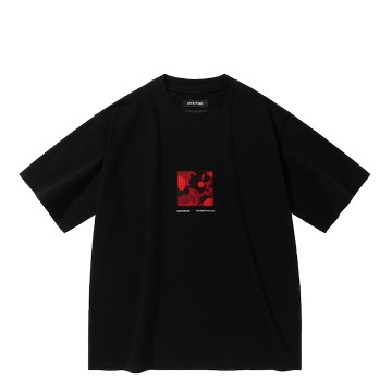 UNKNOWNDOMAIN TAICHI CAPSULE MELLOW CAMO BOX TEE BLACK