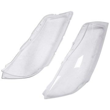 適用於寶馬3 E90 Sedan  E91 20052012的2件大燈透鏡塑料蓋僅限氙氣照明透明大燈前照燈大燈