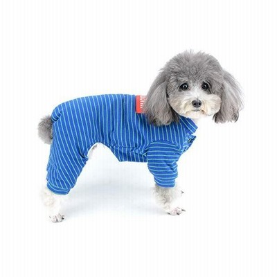 Zunea 犬 服 つなぎ ロンパース 秋冬 小型犬 パーカー コート おしゃれ かわいい ボーダー柄 パジャマ 綿 冬 暖か 通販 Lineポイント最大get Lineショッピング