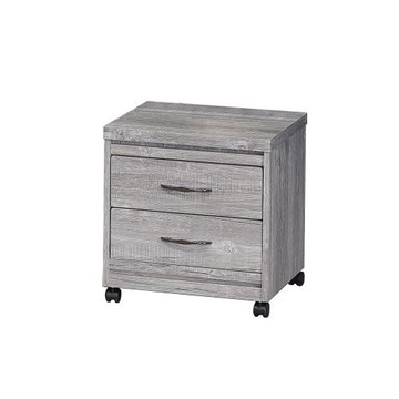 【唯熙傢俱】雪莉灰橡色活動櫃