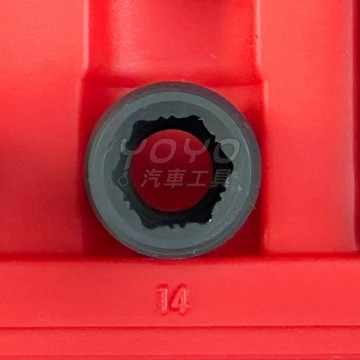 【YOYO汽車工具】1/2" 氣動防滑套筒 14mm / 4分 四分 六角 氣動 反牙 滑牙 短 套筒