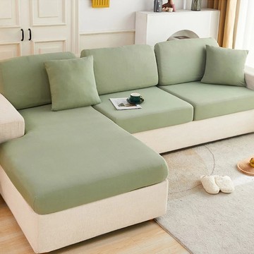 涼感新科技彈力冰絲沙發套 貴妃  XXL(160~200 x 95~120 x 5~20cm)  抹茶綠  1組